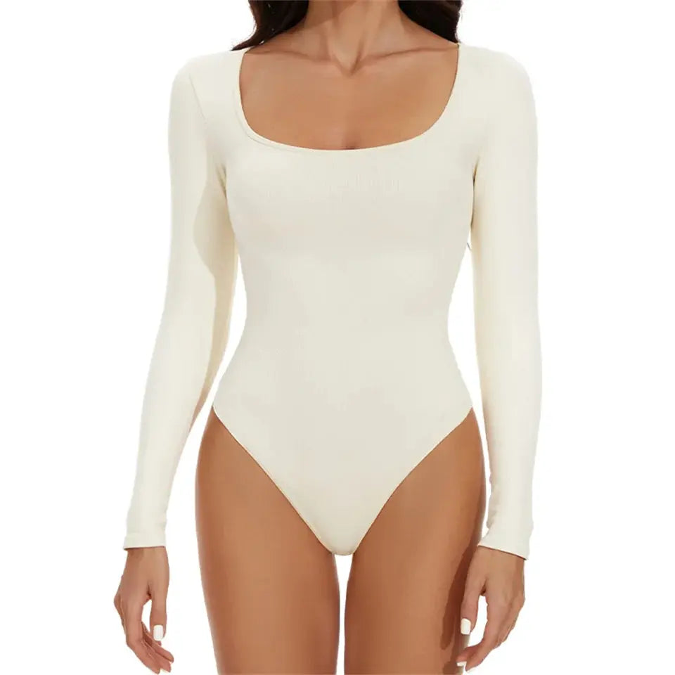 
                  
                    Bodysuit Langarm Slim String • Shapewear Body  Bodysuit SilkyShape™
                  
                